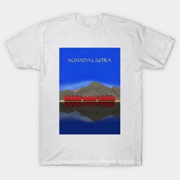 Sunndalsøra Nordmøre Norway T-Shirt by DiegoCarvalho